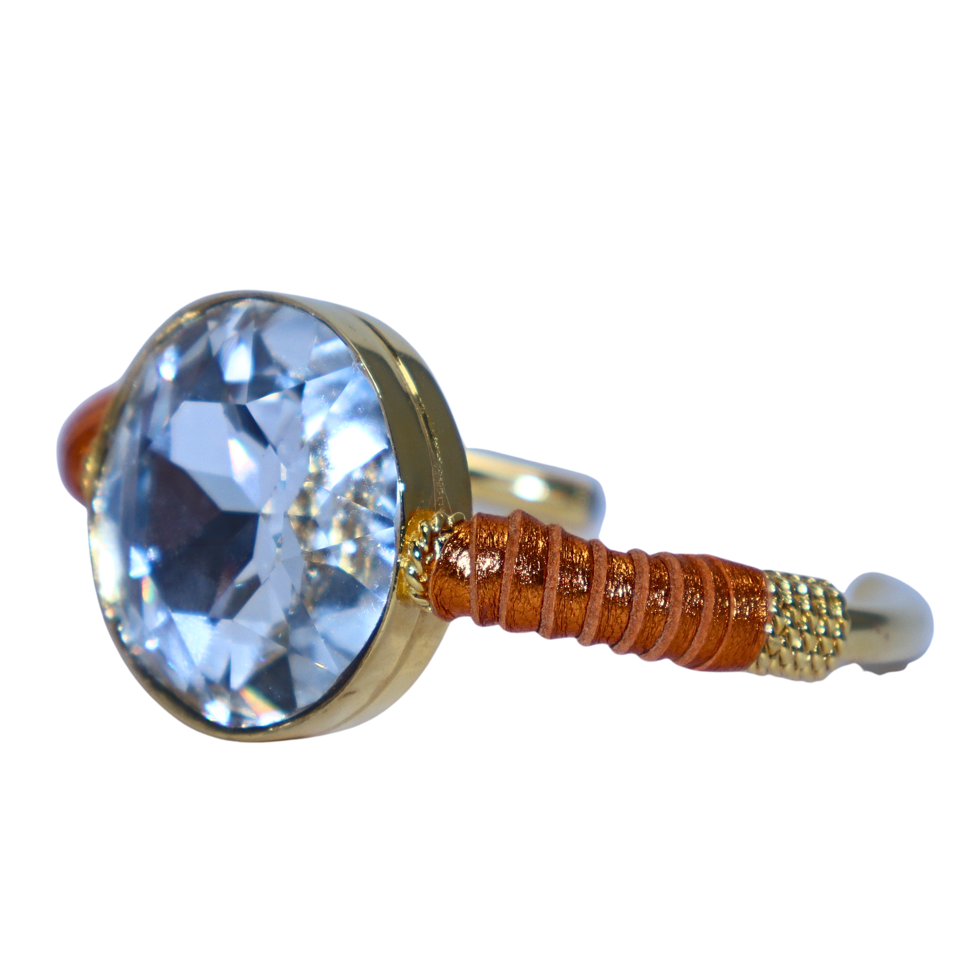 CRYSTAL CLEAR ROUND - GOLD